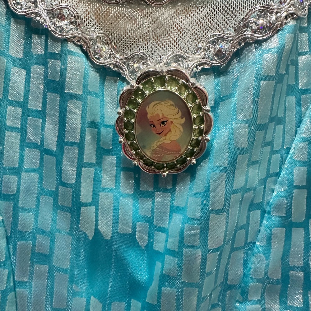 Disney Frozen Blue and Silver Dress